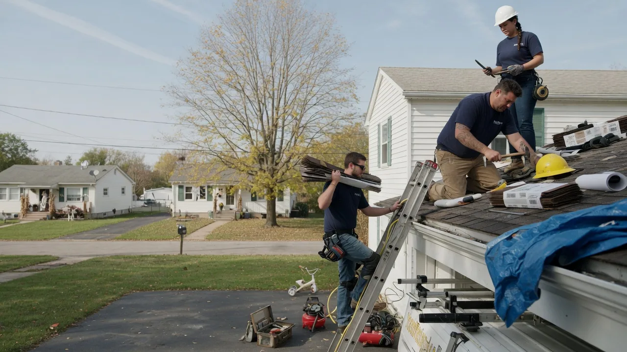 Local Roofing Contractors in Ashley, IN near me